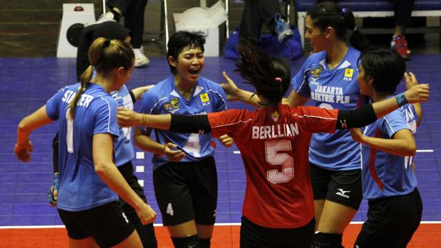 Proliga 2017 Tim Putri Jakarta Elektrik Pln Masih Perawan Ragam Bola Com