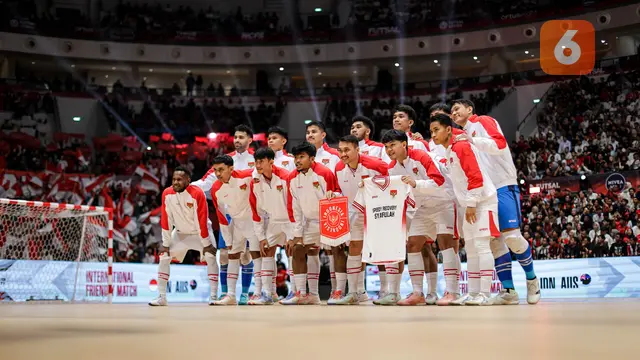 Foto: Timnas Futsal Indonesia Tumbangkan Australia dalam Laga Bersejarah di Indonesia Arena