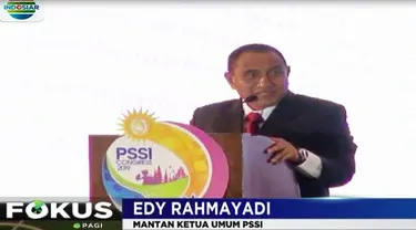 Edy yang juga Gubernur Sumatera Utara ini mengakui banyak kegagalam dalam tubuh PSSI.