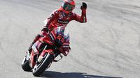 Francesco Bagnaia rebut pole di MotoGP Aragon (AFP)