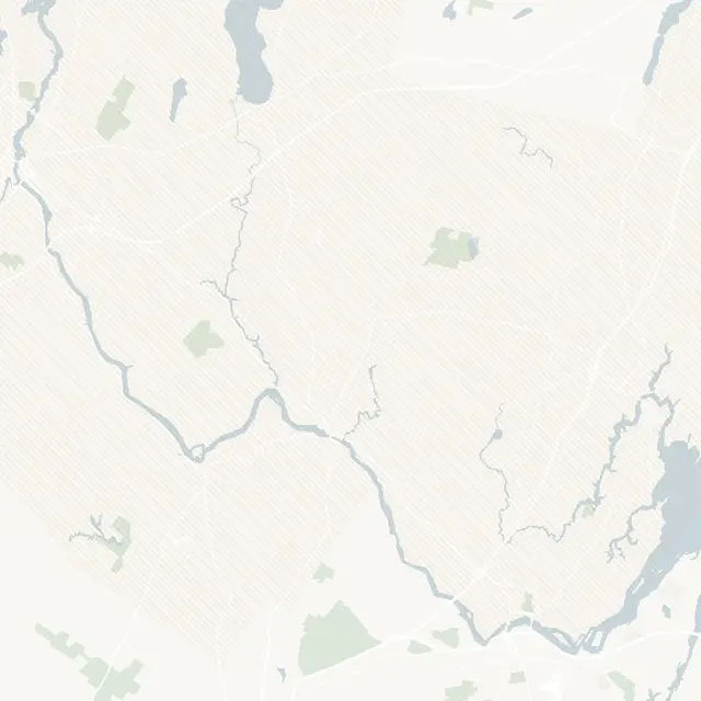 Peta lokasi penembakan di Lewiston, Maine, Amerika Serikat (AS). (AP; Maine State Police)