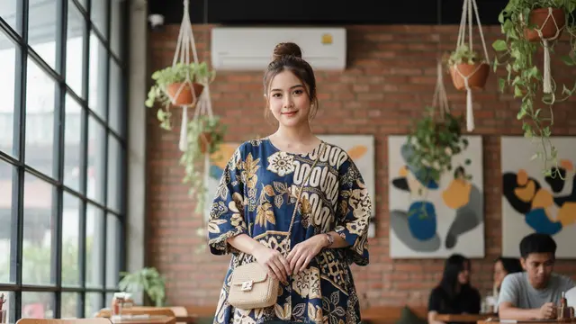 8 Model Atasan Batik Remaja yang Stylish, Kekinian dan Cocok untuk Segala Acara
