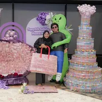 Atta Halilintar beri hadiah ultah ke Aurel Hermansyah (Instagram/attahalilintar)