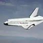 Pesawat ulang-alik NASA, Space Shuttle Enterprise pada 1977 (sumber: NASA via Wikimedia Commons)