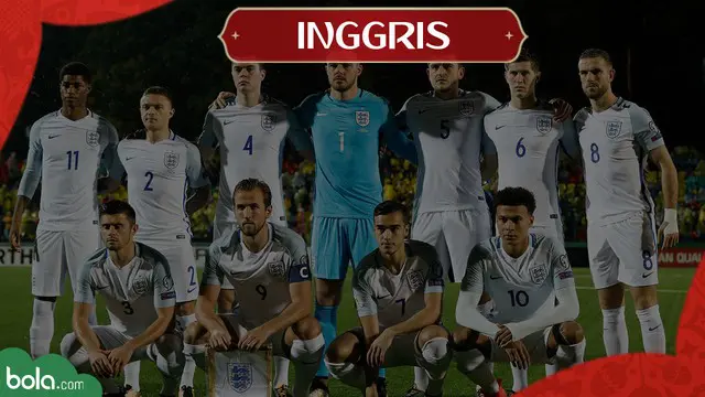 Berita Video Profil Tim Piala Dunia 2018, Inggris