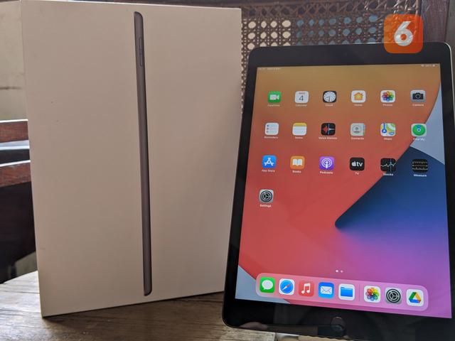 Unboxing Ipad 8th Gen Si Tablet Murah Terbaik Buatan Apple Tekno Liputan6 Com