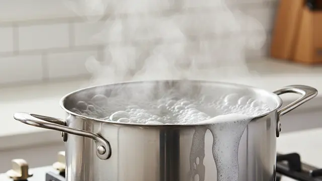 Cara Menghilangkan Bau Gosong di Panci dengan Bahan Alami. AI