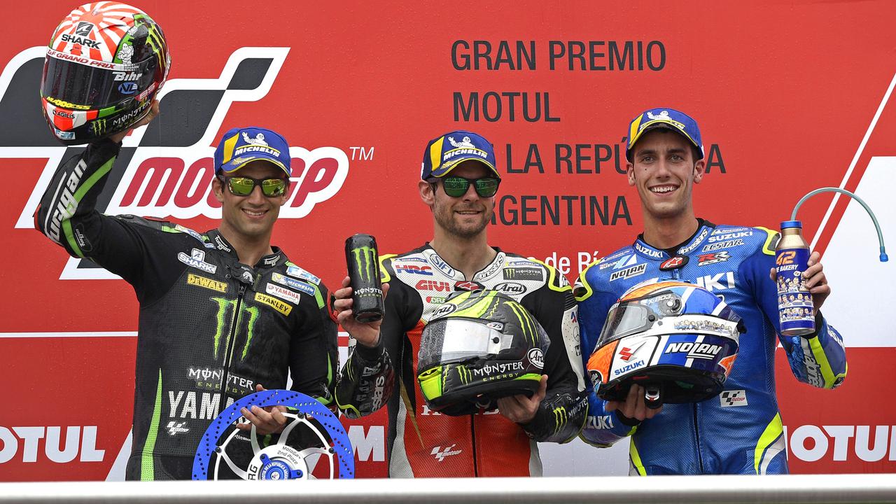 FOTO: Crutchlow Tercepat di MotoGP Argentina, Marquez-Rossi Senggolan