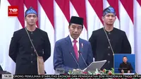 Presiden Joko Widodo (Jokowi) pada Penyampaian Keterangan Pemerintah Atas RUU APBN Tahun Anggaran 2024 beserta Nota Keuangan. (Photo dok. Youtube DPR RI)