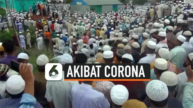 VIDEO: Bertambah 7, Total Korban Meninggal Corona di Bangladesh 91 Orang