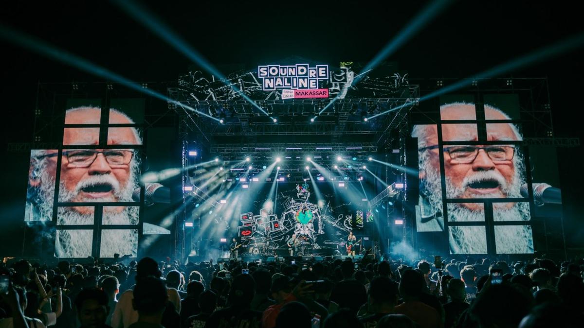 Soundrenaline Sana Sini 2026 Guncang Makassar, 6.847 Audiens Padati Phinisi Point