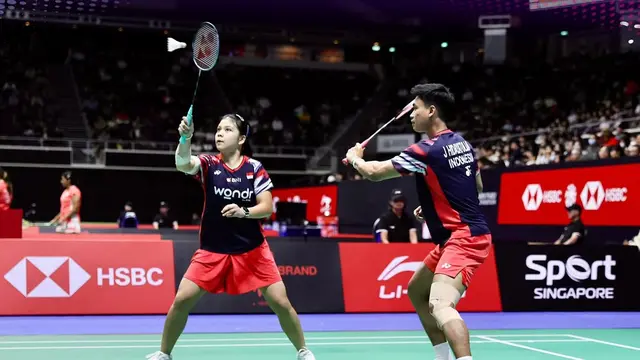 Jafar Hidayatullah/Felisha Alberta Nathaniel Pasaribu - Singapore Open 2025 - Bulu Tangkis