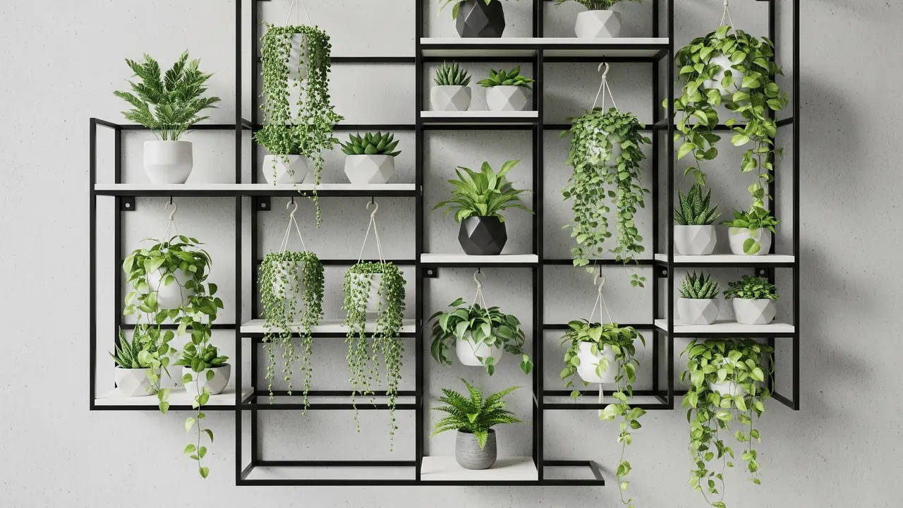 Ide Taman Dinding untuk Hunian Mini yang Bikin Rumah Terlihat Lebih Segar (Image by Gemini AI)