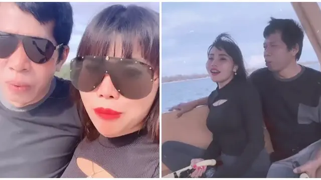 Romantis Banget, Ini 6 Momen Bulan Madu Kiwil dan Eva Belisima di Lombok