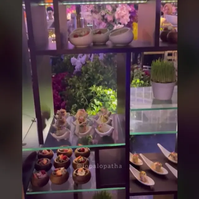 Warganet Ungkap Sajian di Pernikahan Mahalini dan Rizky Febian, Disebut Surga Makanan Manis