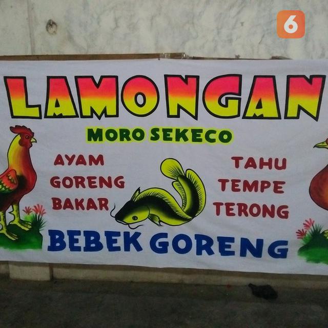 Mencermati Standar Nasional Warung Penyet Lamongan Regional Liputan6 Com