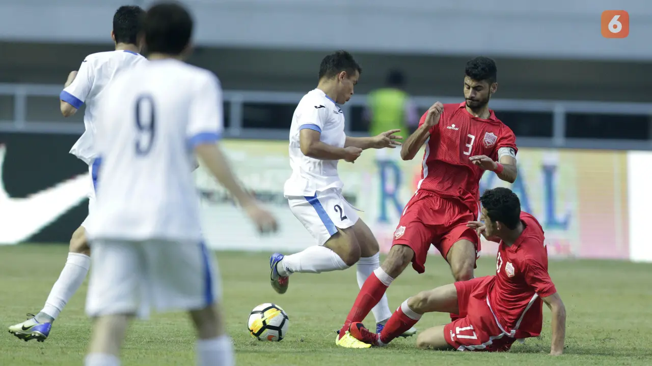 PSSI Anniversary Cup 2018 : Uzbekistan Vs Bahrain