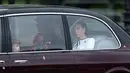 Ini adalah penampilan publik resmi perdana istri Pangeran William setelah enam bulan undur diri dari penampilan publik demi perawatan kanker. (HENRY NICHOLLS / AFP)