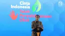 Presiden RI Joko Widodo memberi sambutan pada acara Pencanangan Aksi Nasional Pemberantasan Obat Ilegal dan Penyalahgunaan Obat di Cibubur, Jakarta, Selasa (3/10). (Liputan6.com/Faizal Fanani)