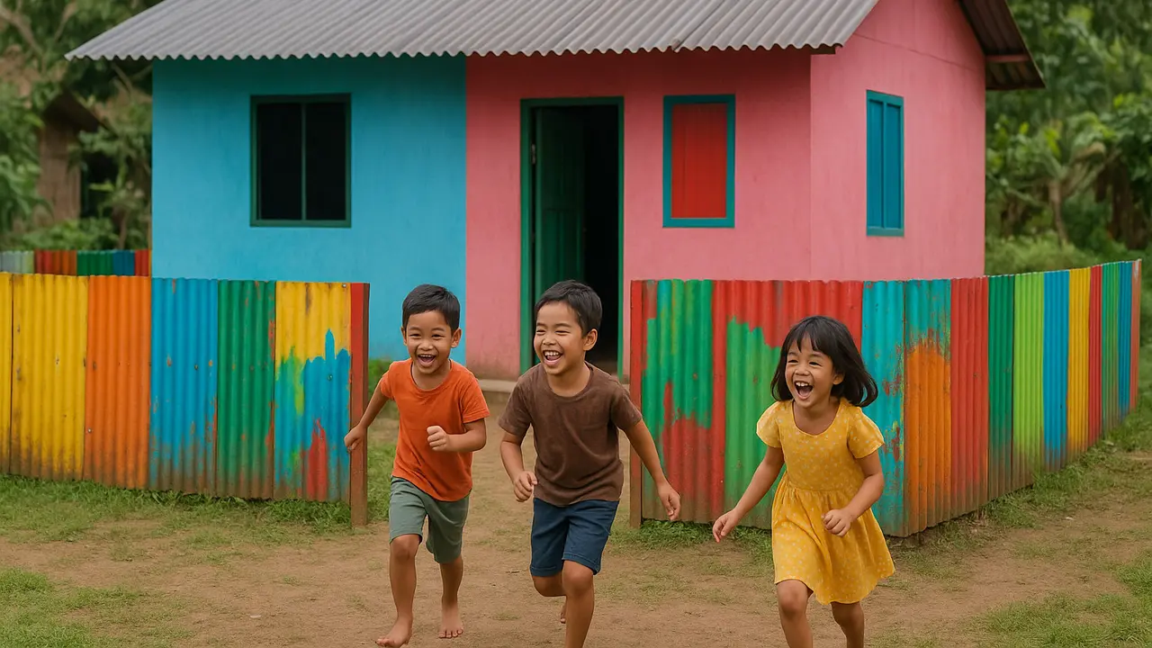 Rumah Kecil Sederhana di Kampung (Foto: ChatGPT)