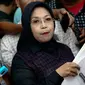 Sylviana Murni usai menjalani pemeriksaan di Bareskrim Polri, Jakarta, Jumat (20/1). Sylviana dimintai keterangan terkait kasus dugaan korupsi dana bantuan sosial DKI Jakarta di Kwarda Pramuka DKI pada 2014-2015. (Liputan6.com/Faizal Fanani)