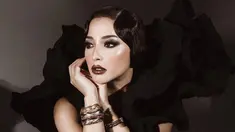 Penampilan aktris yang punya nama lengkap Nikita Purnama Willy dengan makeup tebal ini tak melunturkan pesonanya. (Liputan6.com/IG/@nikitawillyofficial94)
