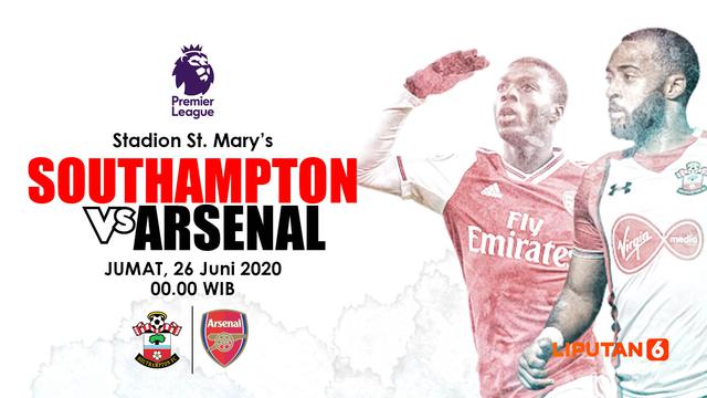 PREDIKSI SOUTHAMPTON FC VS ARSENAL FC