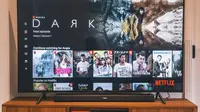 Netflix Home Screen on TV (Photo by Marques Kaspbrak on Unsplash)