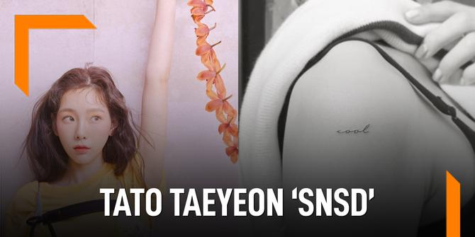 VIDEO: Penampakan Tato Keenam Taeyeon 'SNSD'