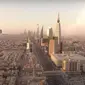 Proyek Murabba baru dengan membangun Mukaab di Riyadh, Arab Saudi. (Sumber: tangkapan layar public investment fund Arab Saudi)