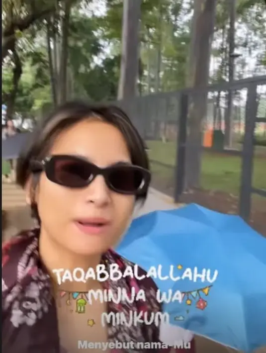 Sejumlah negara juga merayakan Idulfitri di hari ini. Sementara pemerintah Indonesia menetapkan Hari Raya jatuh pada 22 April 2023 besok. [Instagram @septriasaacha]