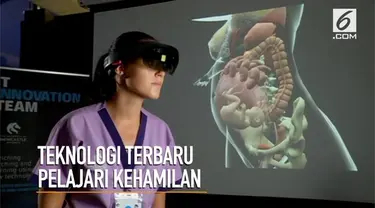 Mahasiswa Kebidanan di Australia menggunakan teknologi VR (Virtual Reality) dalam mempelajari proses kehamilan