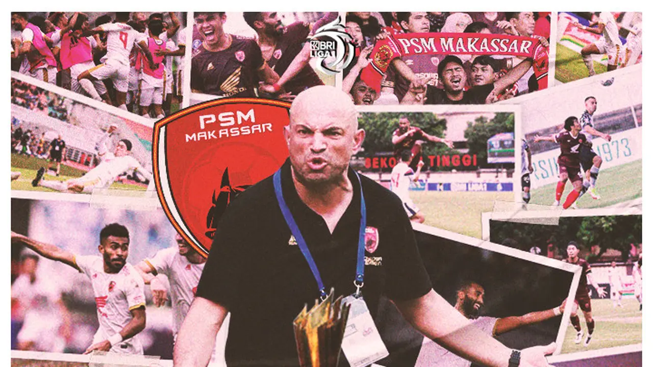 PSM Makassar - Juara BRI Liga 1