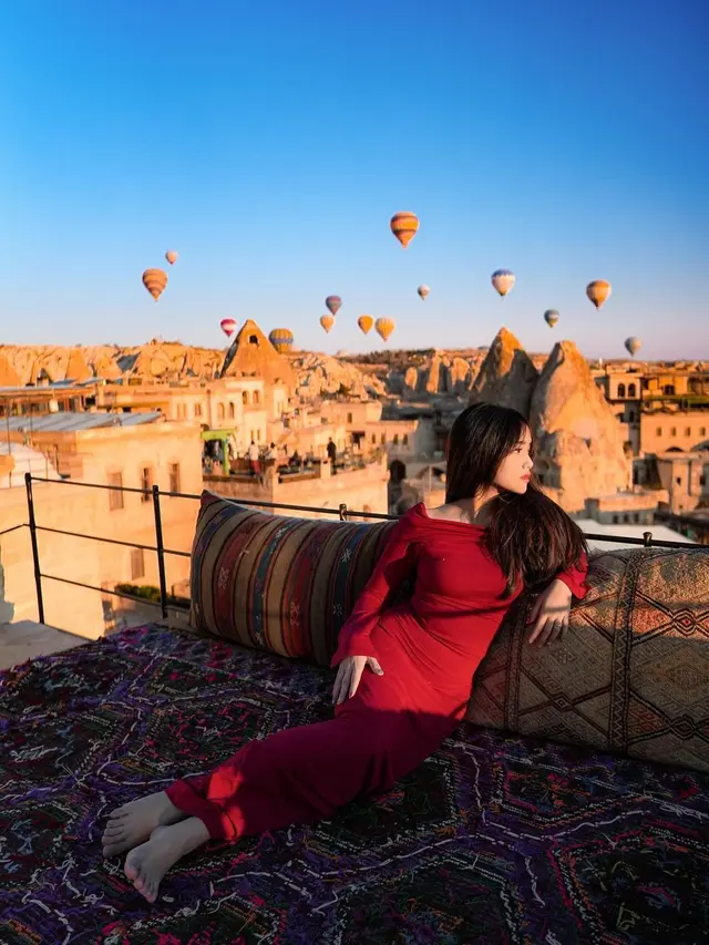 Potret Fuji di Cappadocia (Sumber: Instagram/fuji_an)