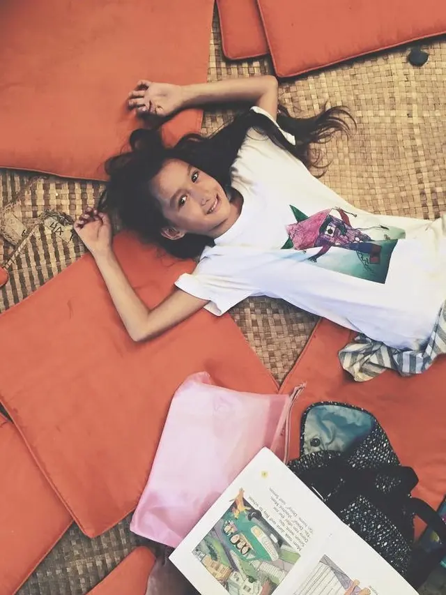 Pesona Nyla Koh, Anak Nadya Hutagalung (sumber: instagram/@nadyahutagalung)