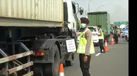 498 Kendaraan Bawa Pemudik Dicegat untuk Putar Balik