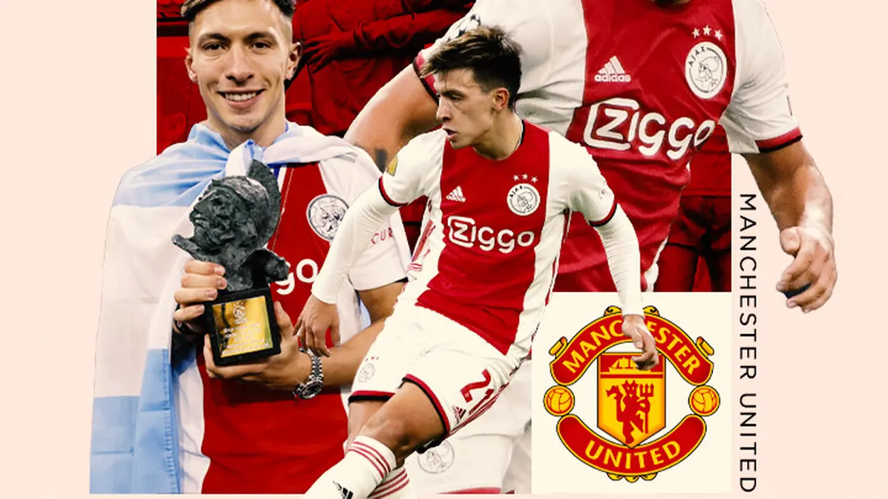Ilustrasi Lisandro Martinez Manchester United