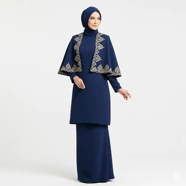 Model Baju Kurung Modern untuk Pesta