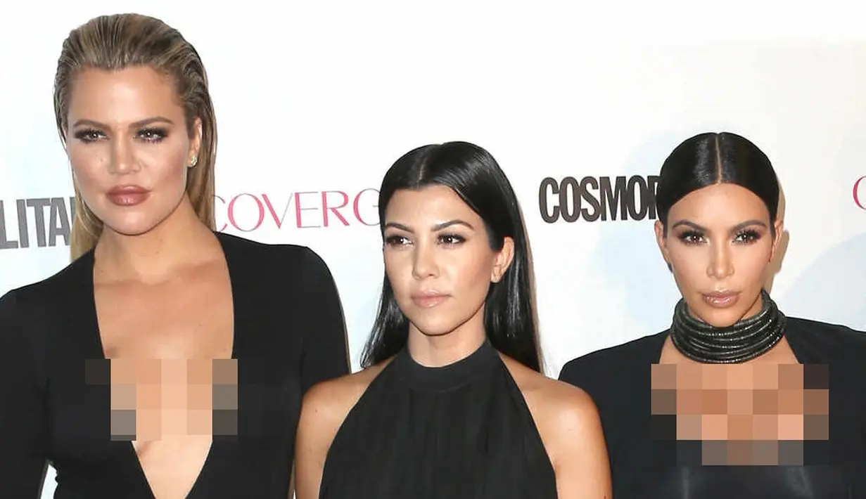 Khloe Kardashian sendiri sepertinya mengandalkan bantuan dari kedua saudarinya. (eonline - Frederick M. Brown/Getty Images)