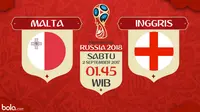 Kualifikasi Piala Dunia 2018 Malta Vs Inggris (Bola.com/Adreanus Titus)