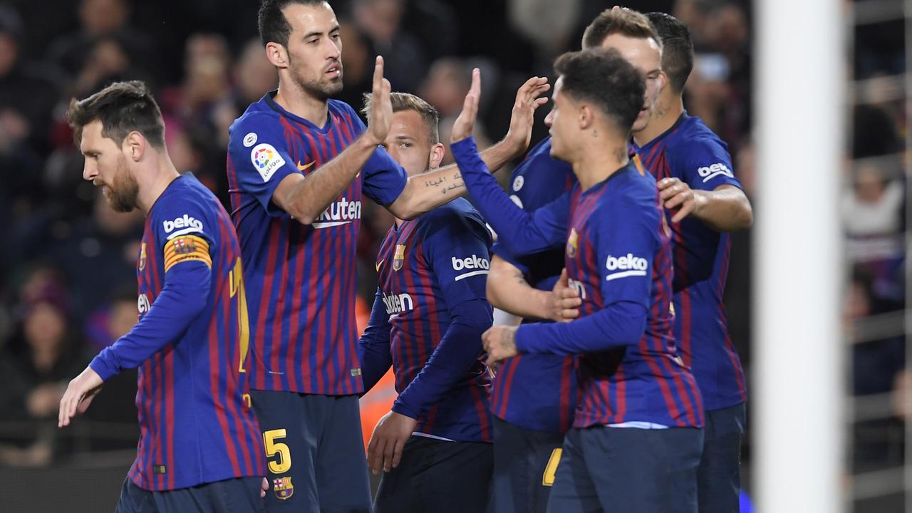 Barcelona Terlalu Perkasa Saat Ladeni Eibar