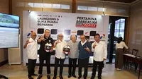 Konferensi pers Pertamina Mandalika Racing Series 2025 hari Senin (17/03/2025). (Istimewa)