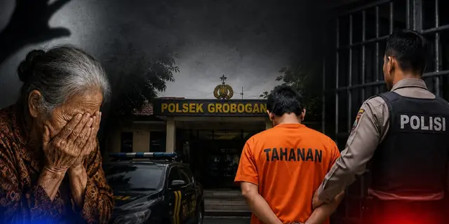 Pria di Grobogan Ditangkap usai Rudapaksa Nenek 90 Tahun