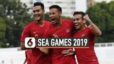 Timnas Indonesi U-22 meraih kemenangan 2-0 atas Thailand di Stadion Rizal Memorial, Manila, Filipina, Selasa (26/11/2019) pada laga pertama cabang olahraga sepak bola SEA Games 2019 Grup B. Gol kemenangan Garuda Muda dicetak oleh Egy Maulana dan Osva...