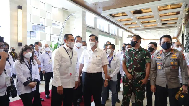 Menteri Koordinator Bidang Kemaritiman dan Investasi (Menko Marves) Luhut B. Pandjaitan