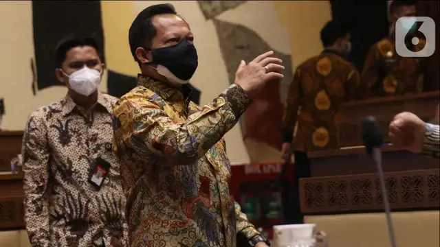 Menteri dalam Negeri (Mendagri) Tito Karnavian (Arfandi Ibrahim/Liputan6.com)