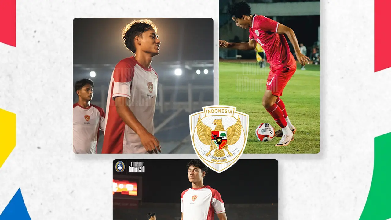 Kolase - Aksi Rafael Struick saat Timnas Indonesia Vs Myanmar di Piala AFF 2024