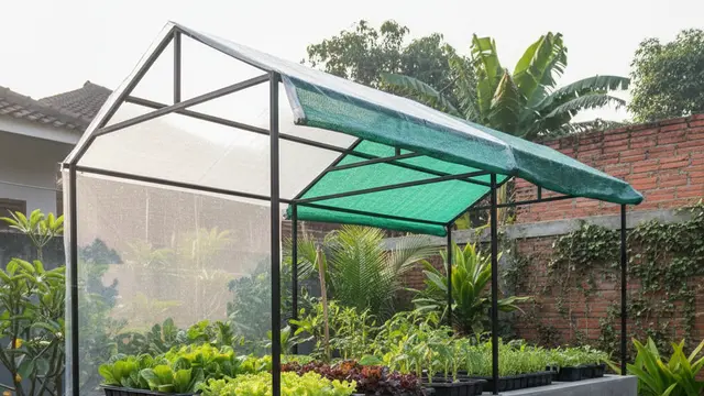 Desain Kebun Sayur di Meja Semen Cor Anti Roboh