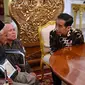 Jokowi menemui Nyak Sandang di Istana Negara (Dok. Biro Pers Istana)