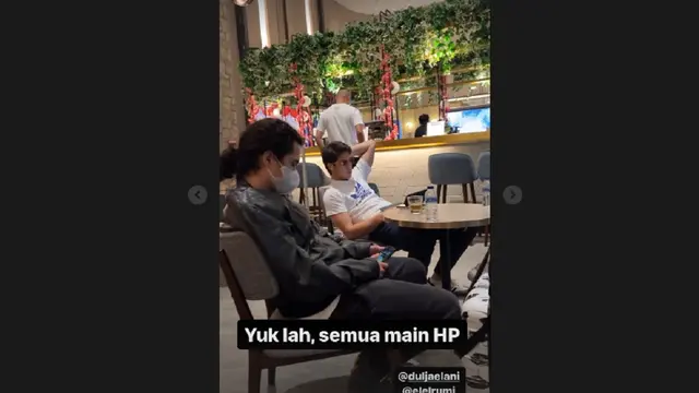 Maia Estianty, El Rumi, Tissa Biani liburan ke Inggris (foto: instagram maiaestiantyreal)